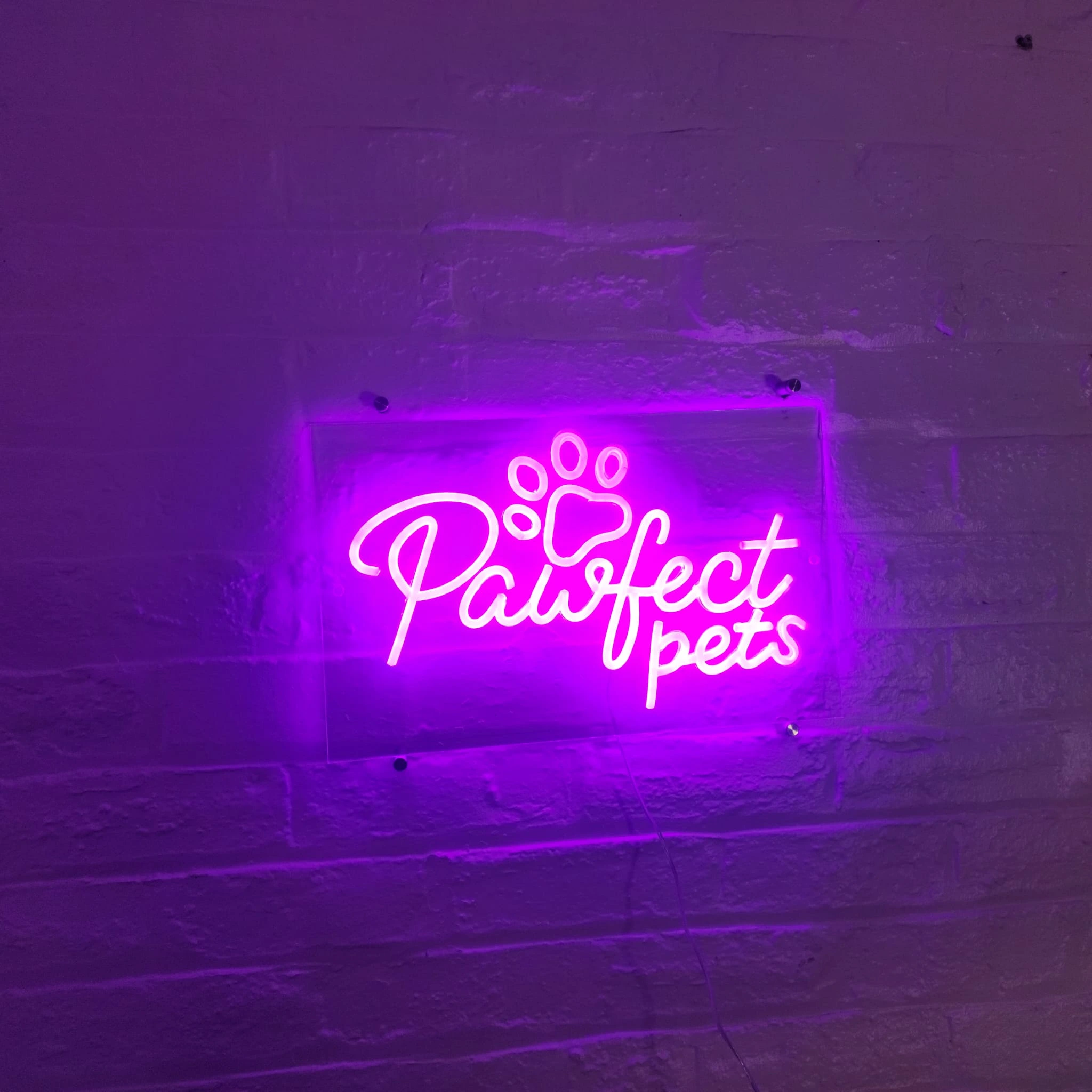 Custom LED Neon Sign of your Logo/Brand Name - In your Brand Colors