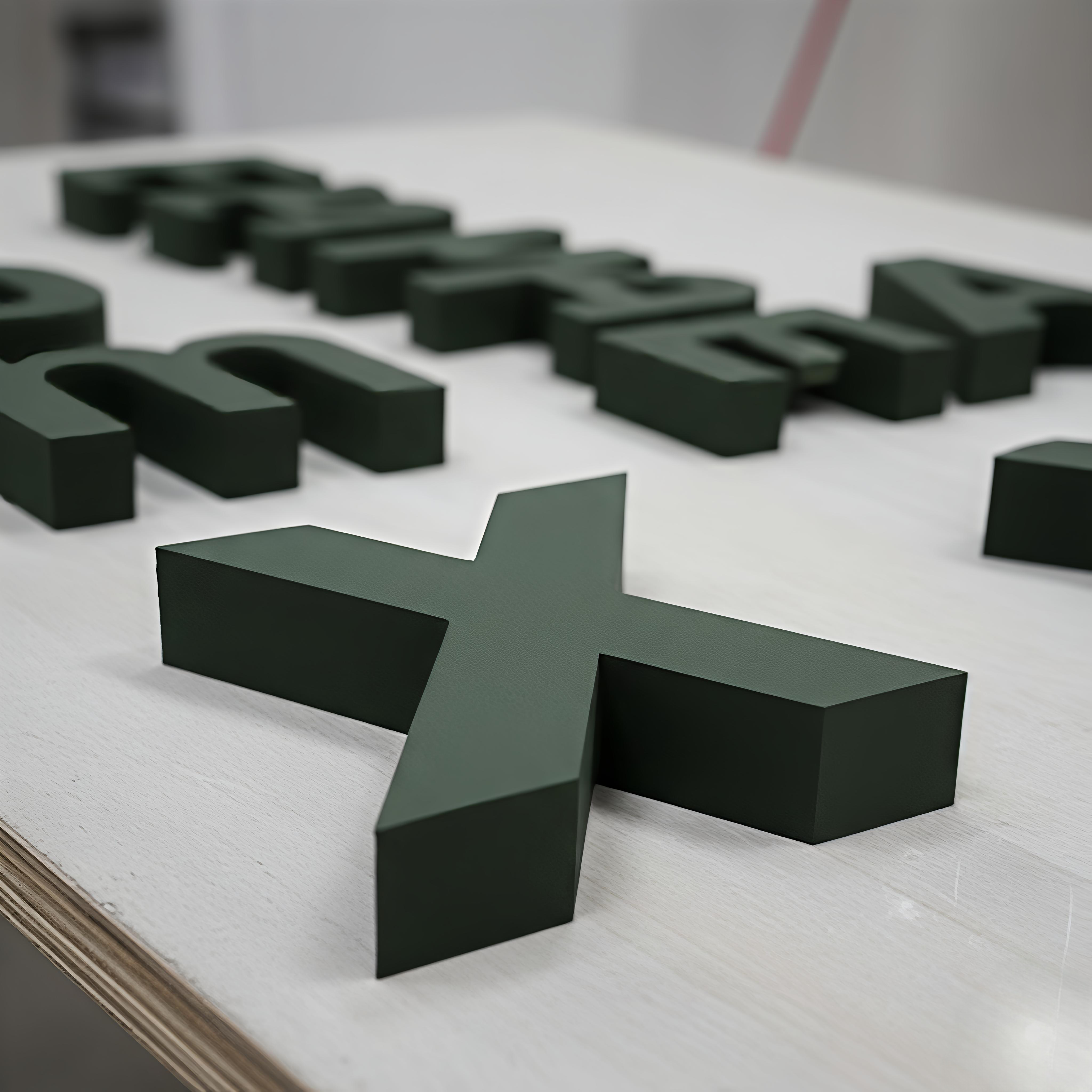 20mm 3D Logo Wall Sign Premium Office Branding Graphic