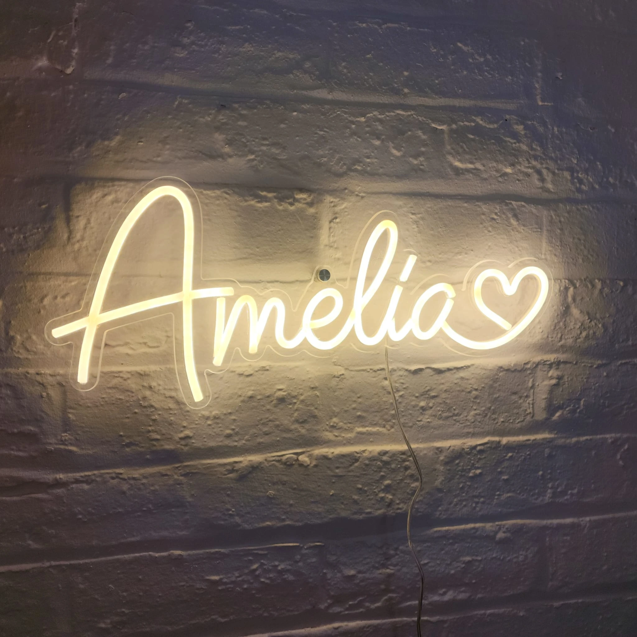 Personalised Name/Text Neon LED Sign with Shape - Best thing to Gift