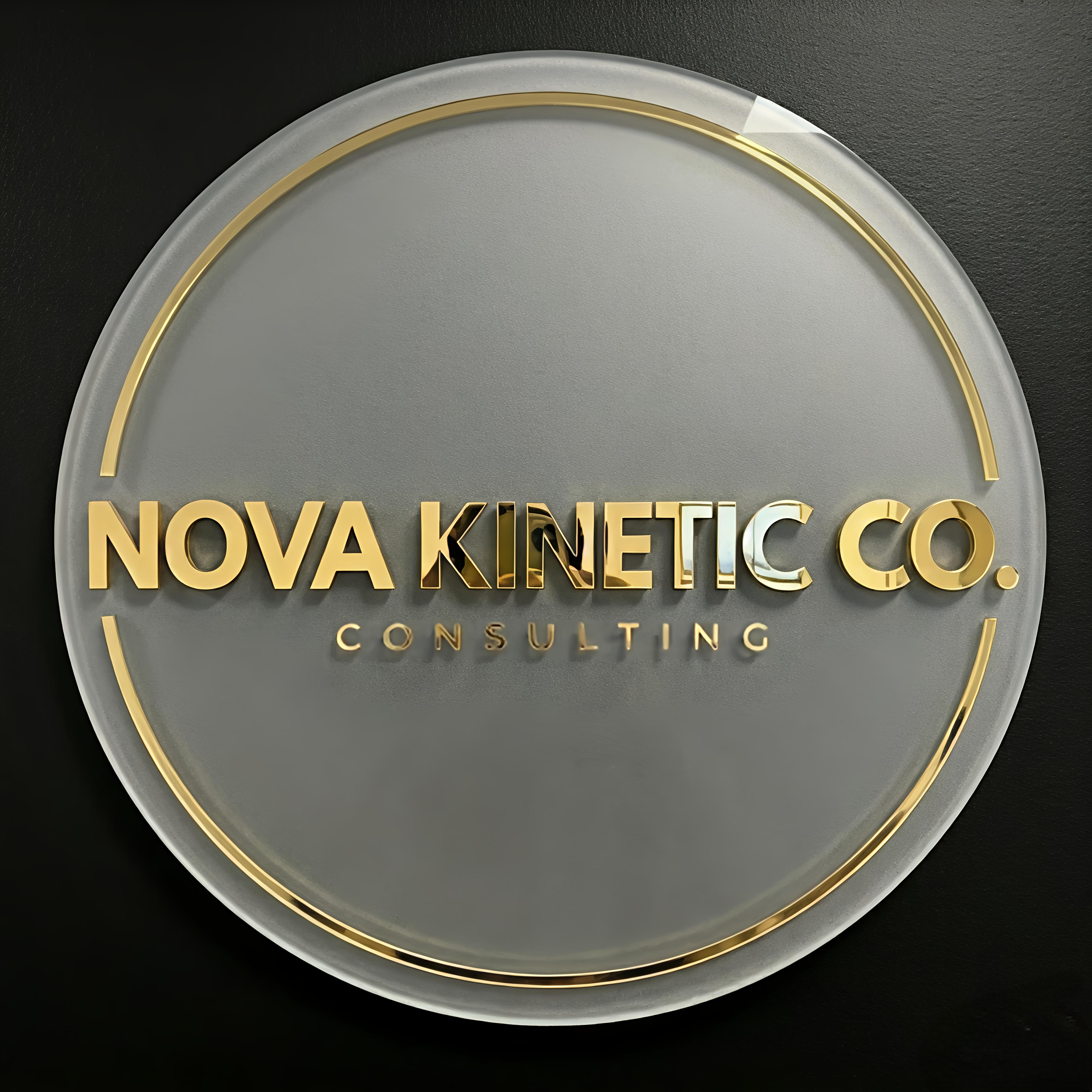 Double Layered 3D Acrylic Logo Wall Sign - Cirlce Shape 
