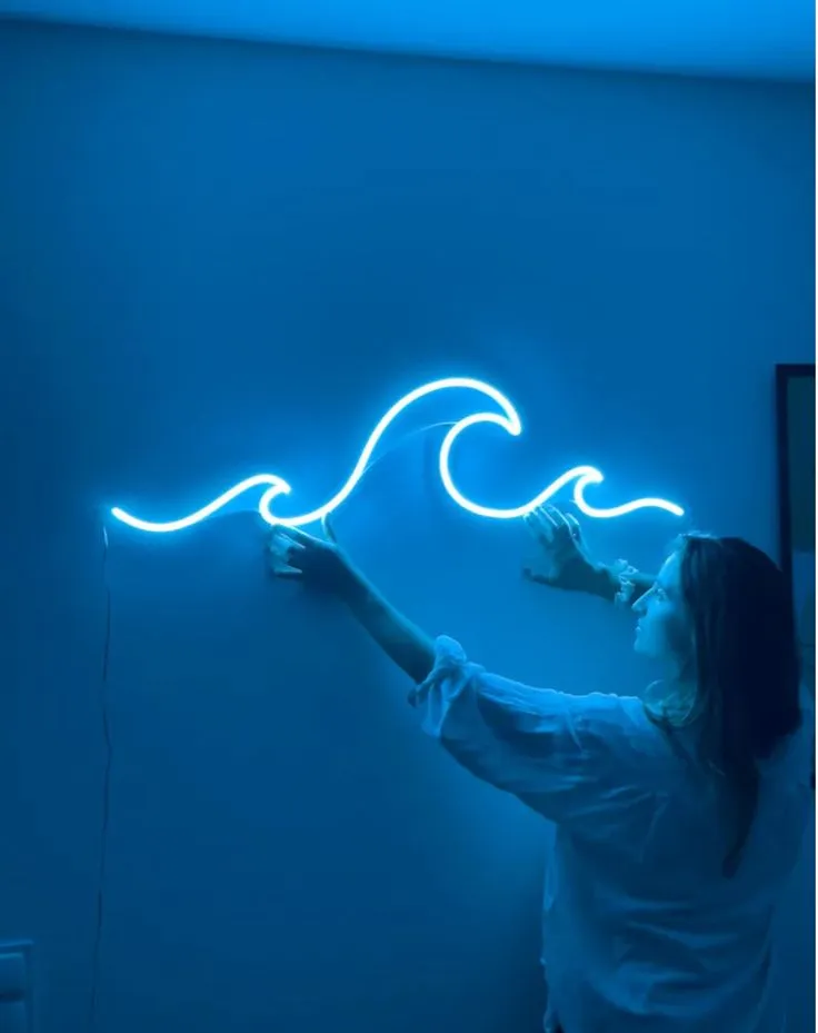 Trending LED Neon Shape - Bespoke Neon Wall Sign - Logo, Text & Decorative Neon Light