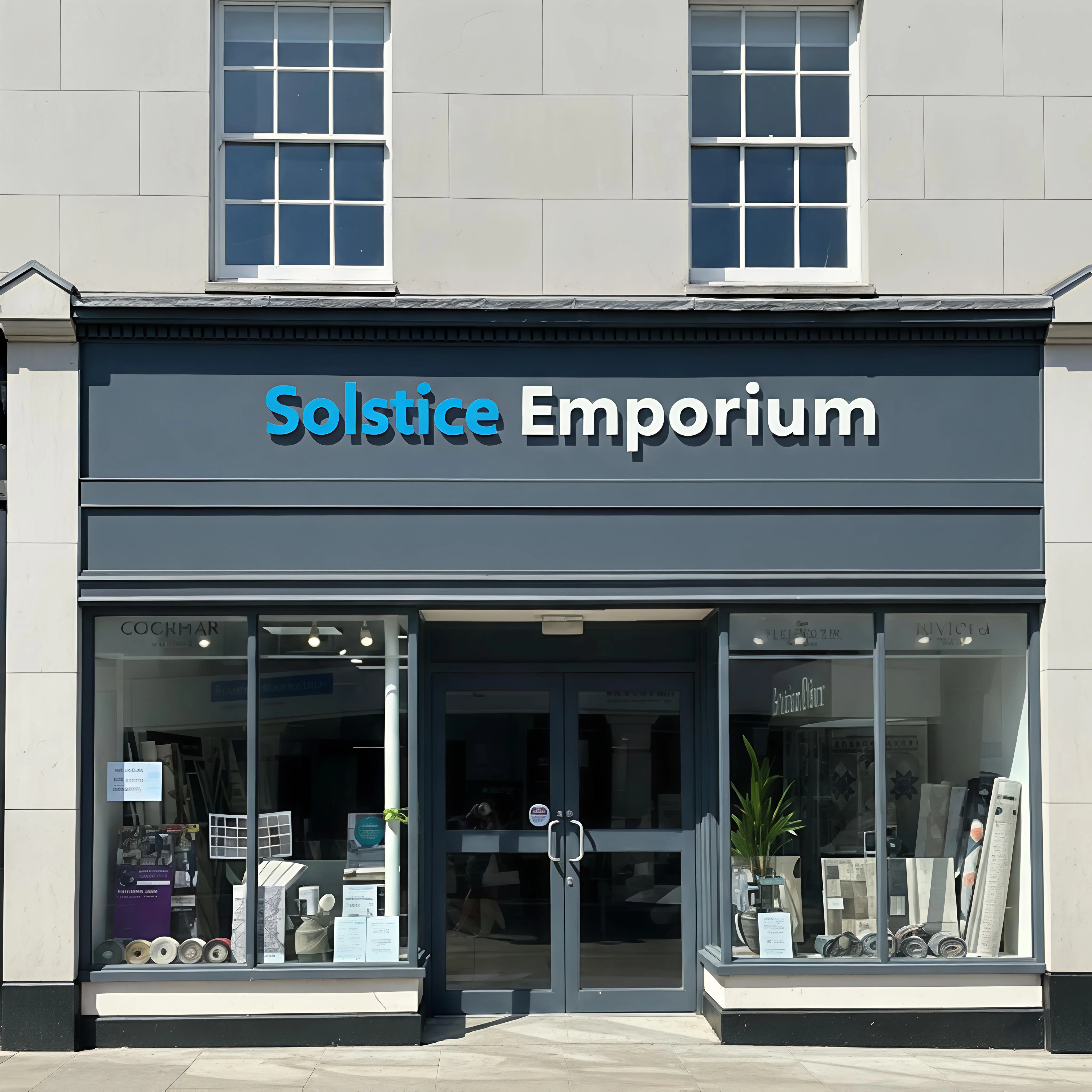 3D Acrylic Shop Sign - Standard Colours