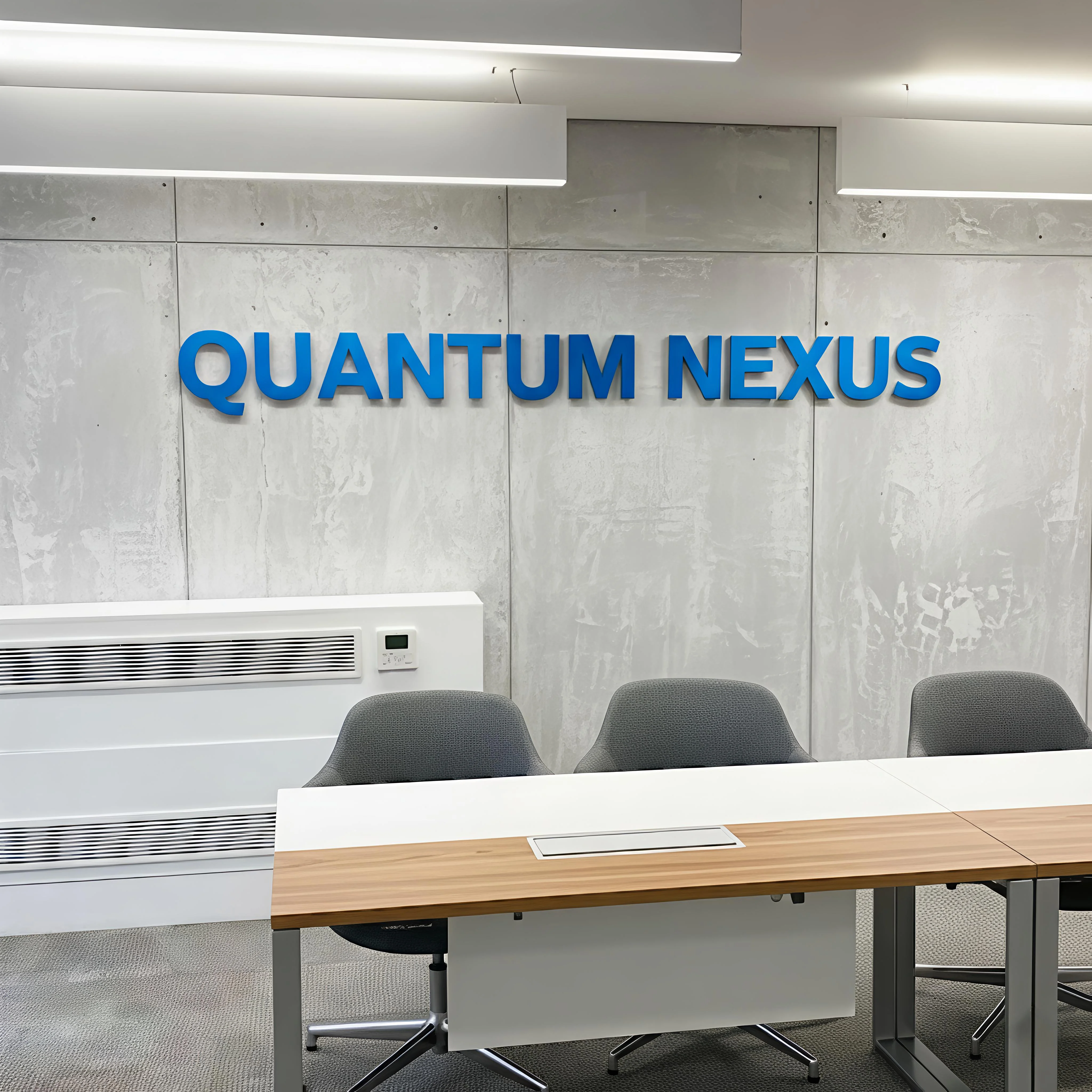 40mm 3D Logo Wall Sign Office Graphic