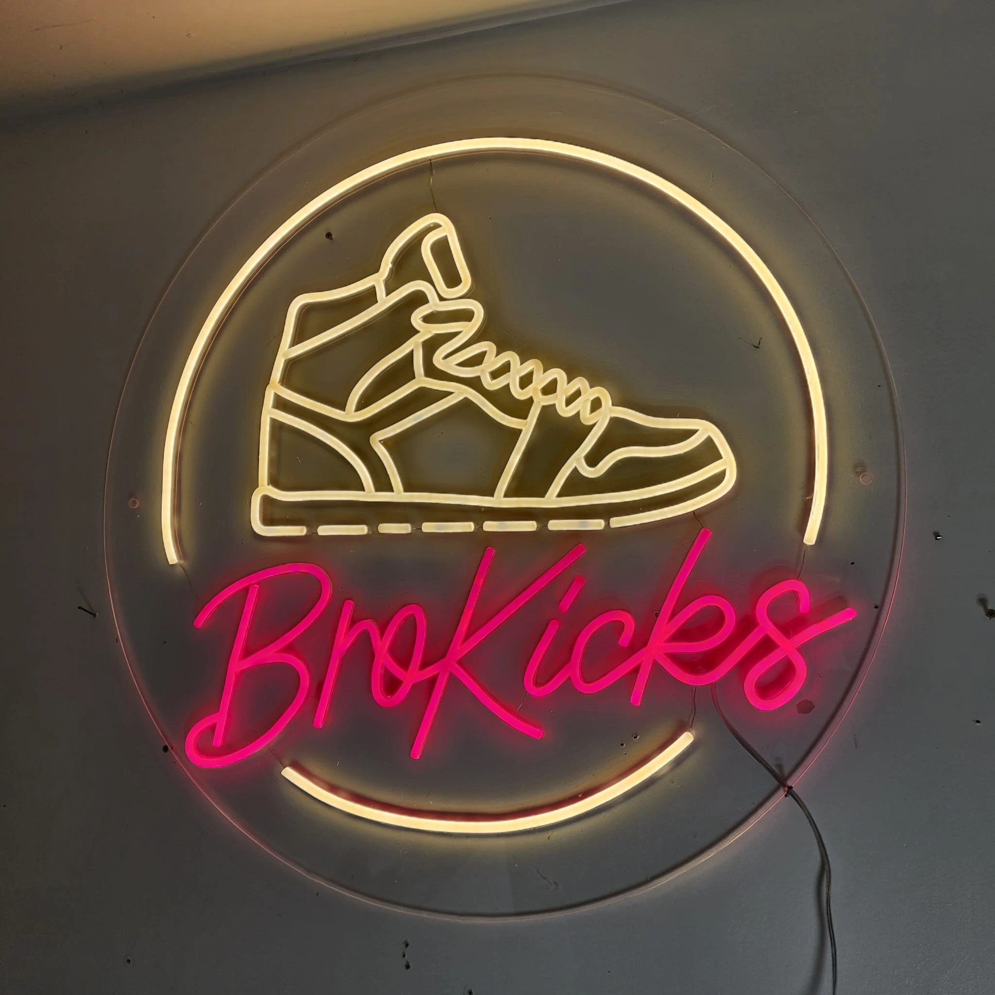 Custom LED Neon Sign of your Logo/Brand Name - In your Brand Colors