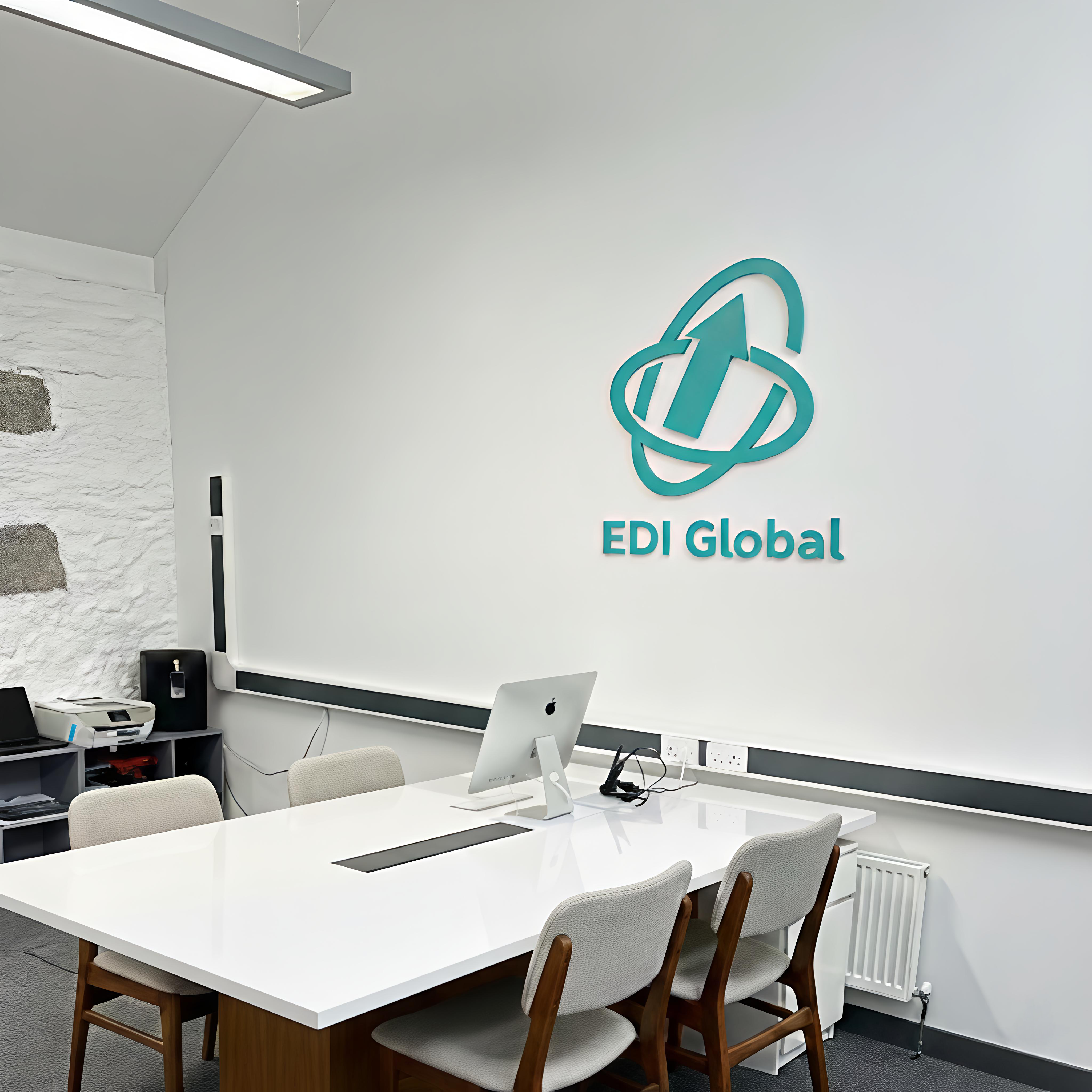 20mm 3D Logo Wall Sign Premium Office Branding Graphic