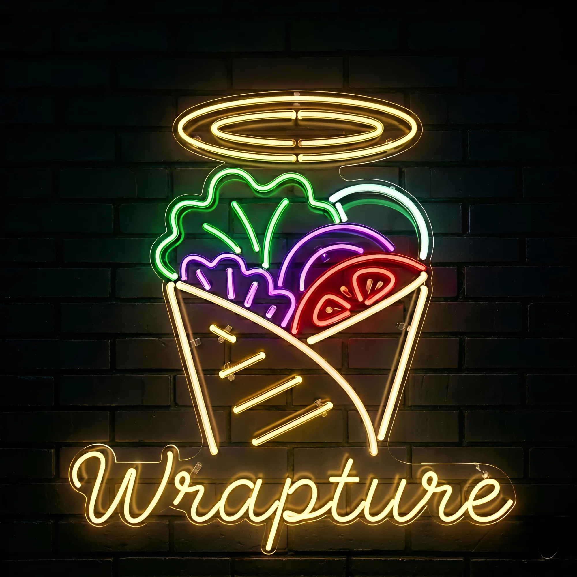 Neon LED Company Logo Wall Sign