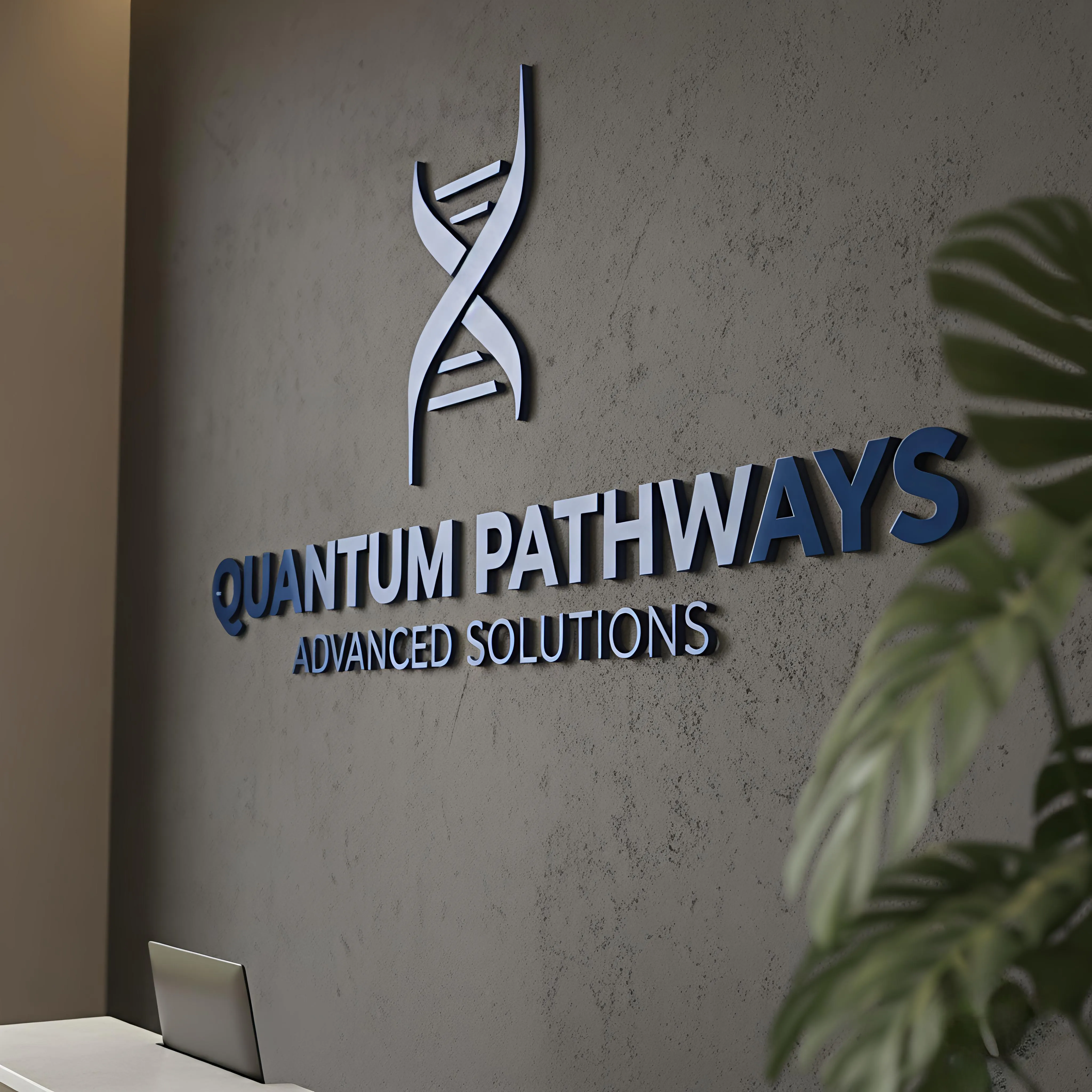 Logo 3mm Acrylic Sign for Reception 