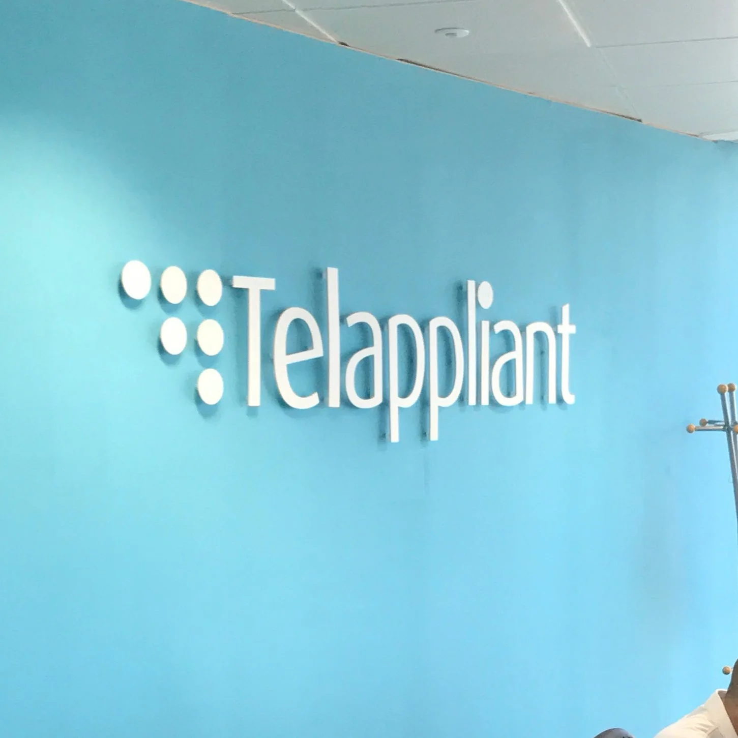 3D Acrylic Logo Wall Sign Standard Colours