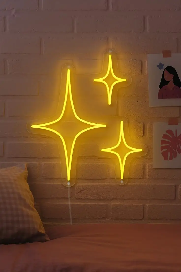Trending LED Neon Shape - Bespoke Neon Wall Sign - Logo, Text & Decorative Neon Light